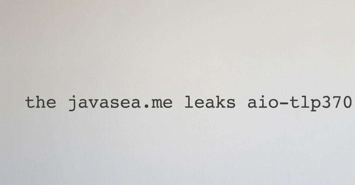 Thejavasea.me Leaks AIO-TLP370: What You Should Know