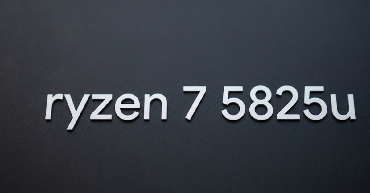 Ryzen 7 5825U: Full Specs, Performance & Real-World Review