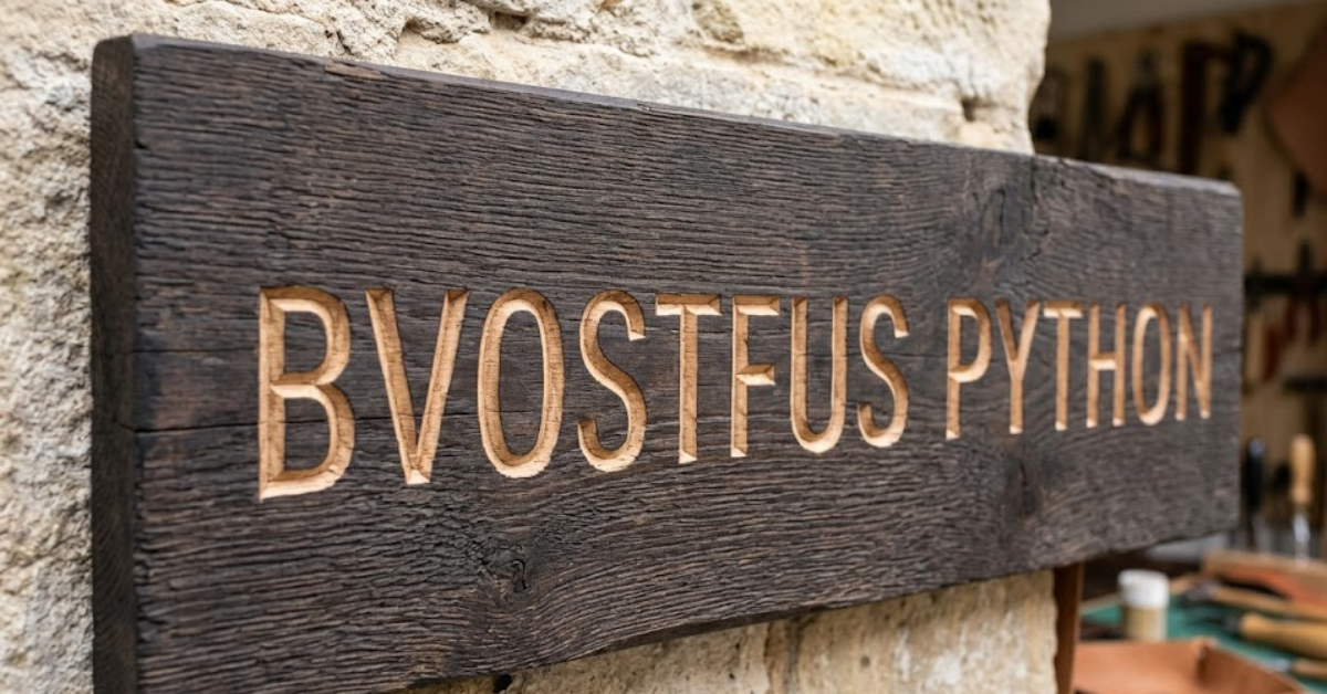 Bvostfus Python: Complete Guide to Install, Fix & Use