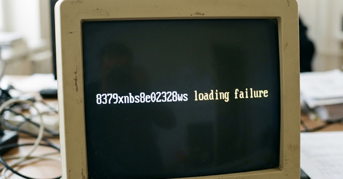 8379xnbs8e02328ws Loading Failure: Causes & Fixes