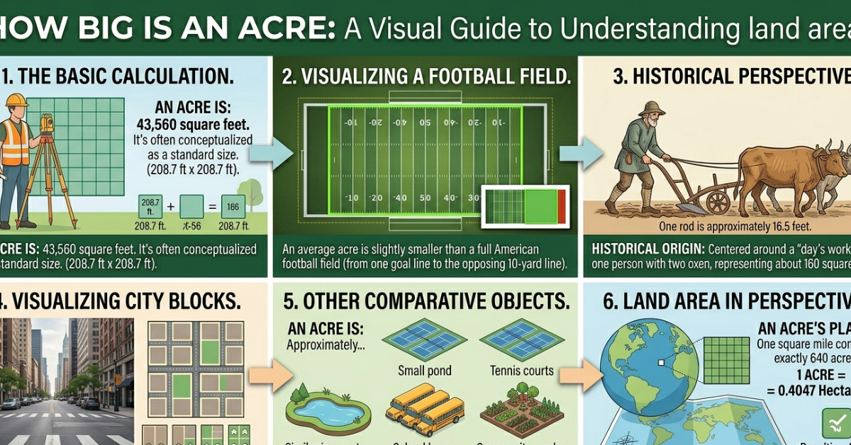 How Big Is an Acre? Size Explained Simply