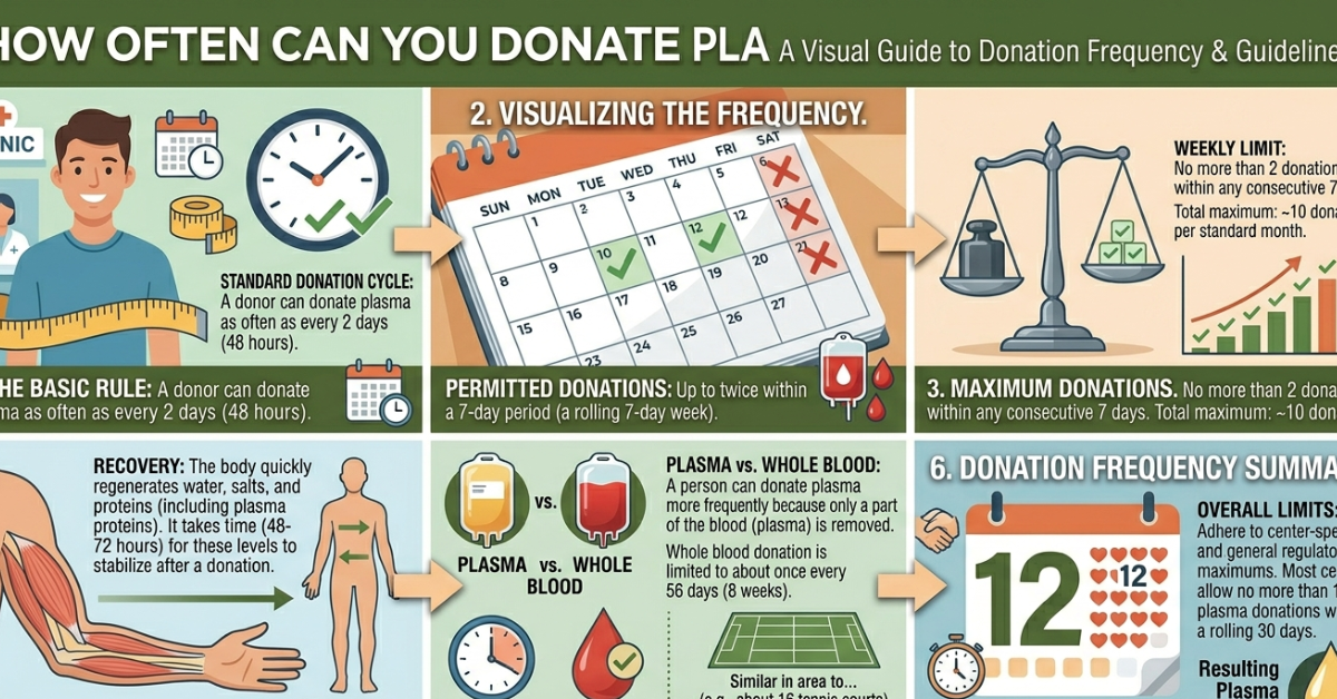 How Often Can You Donate Plasma Safely?