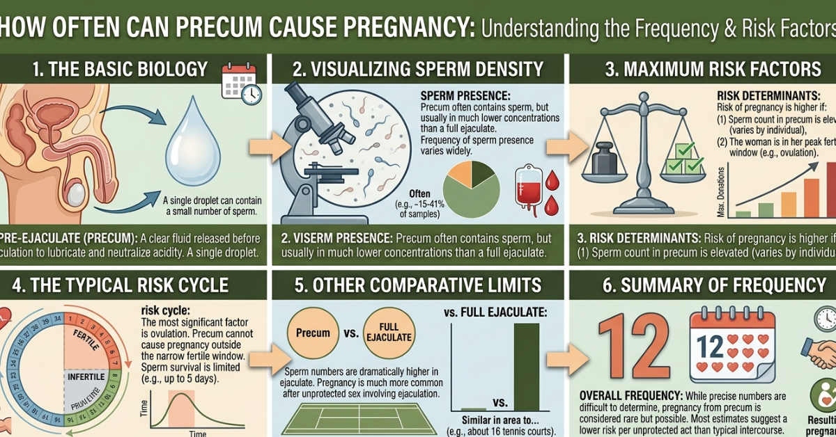 Can Precum Cause Pregnancy? Facts & Real Risk