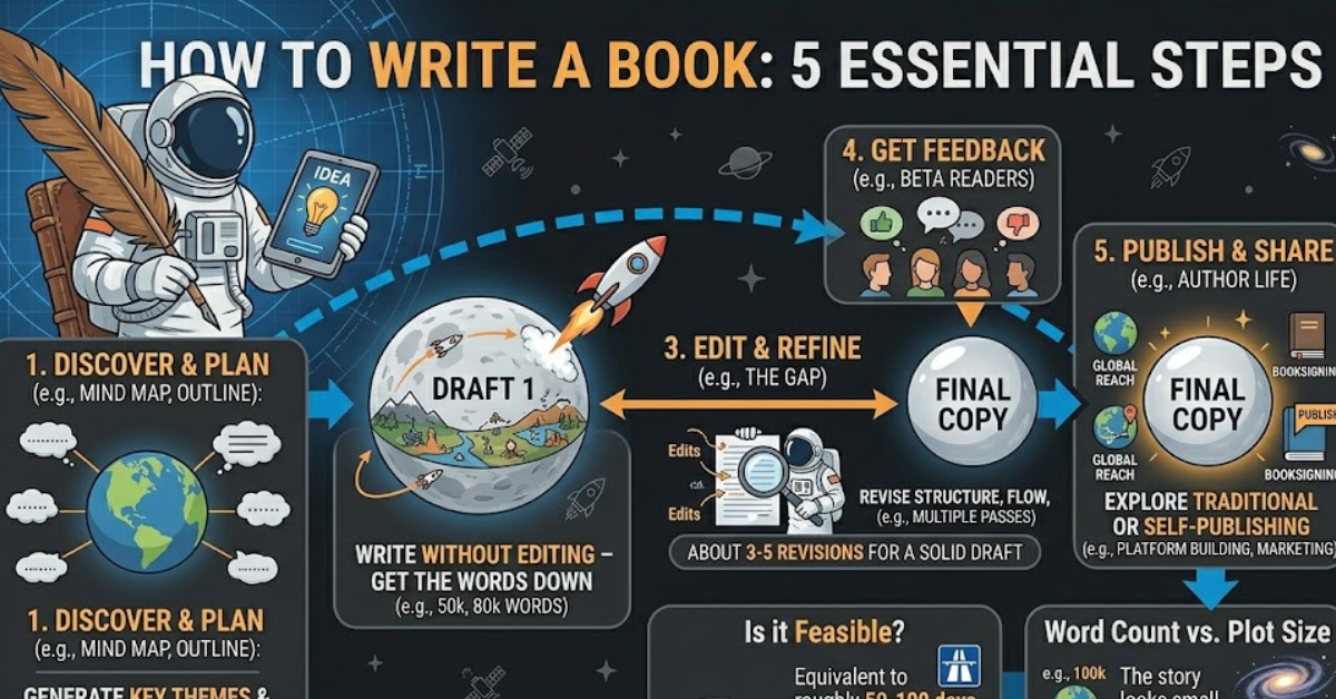 How to Write a Book: A Complete Beginner’s Guide