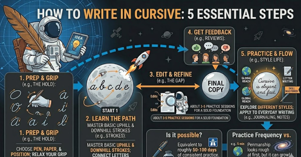 How to Write in Cursive: Easy Beginner Guide
